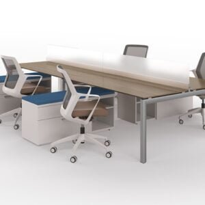 Jiph & Finss Modular Computer Lab Table  ( 4 SEATER) | MODEL : JIPH-CL-02