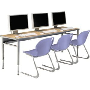 Jiph & Finss Planner Lab Computer Table (3 SEATER) | MODEL : JIPH-CL-04