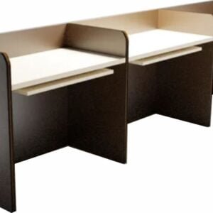 Jiph & Finss Linear Office Workstation | Computer Lab Table | ( 3 SEATER) | MODEL : JIPH-CL-08