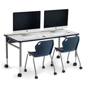 Jiph & Finss 2 Seater Computer Lab Table | MODEL : JIPH-CL-010