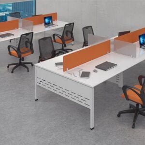 Jiph & finss 4 Person workstation For Office | FNS-WS-370