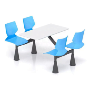 Jiph & finss cafe chair and table (Blue)| COZY