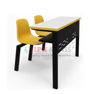 Scholar-220 institutional school desk designed for organized, spacious, and comfortable learning environments