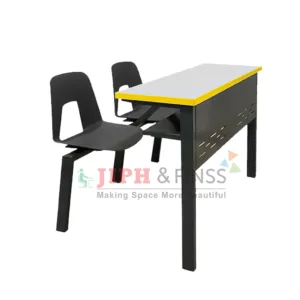 Ergonomic school classroom arrangement using Scholar-220 student desks for disciplined seating