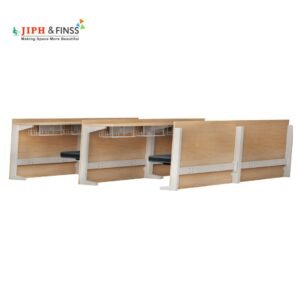 Durable Lakshya Scholar classroom furniture with foldable cushion seat and integrated under-seat storage