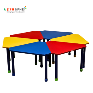 Victor Hive Kids Desk – Modular Hexagonal Classroom Table