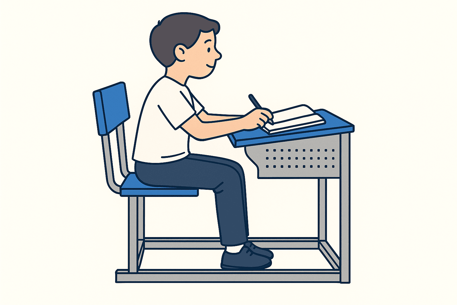 Ergonomic classroom chair supporting student posture – School Furniture Buying Guide