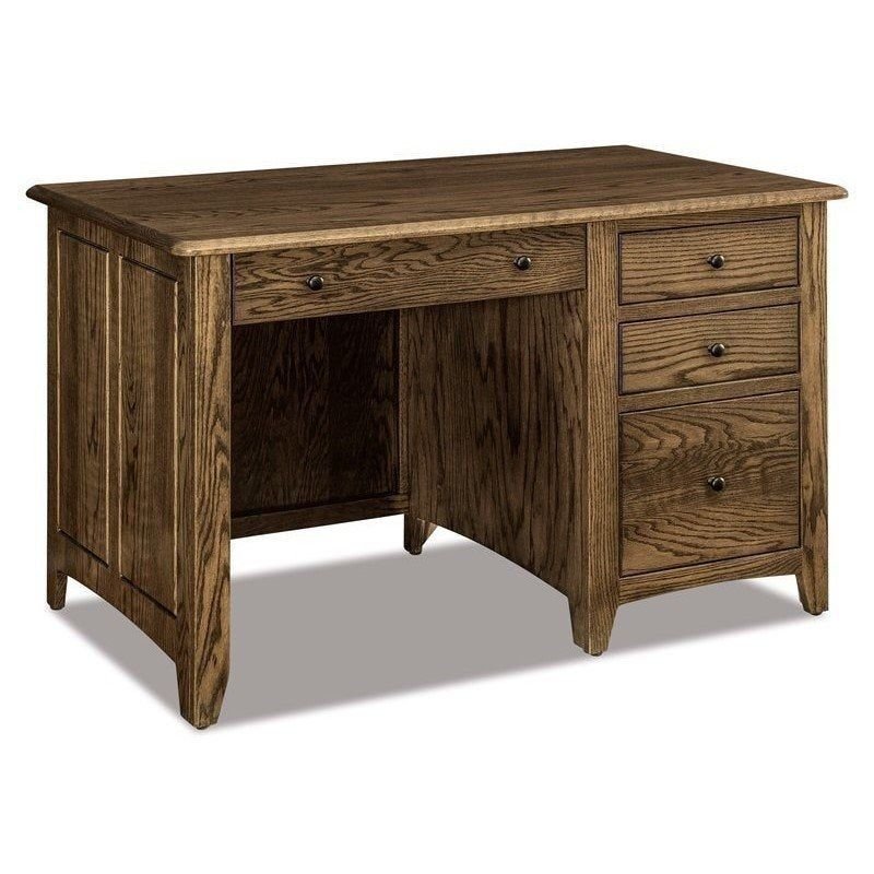 Old-Style Wooden Work Desk