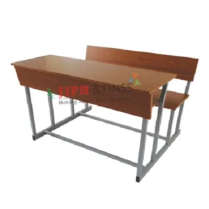 Classroom desk bench for senior students